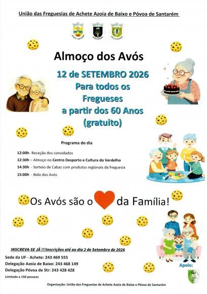 Almo&ccedil;o dos Av&oacute;s 12-09-2026